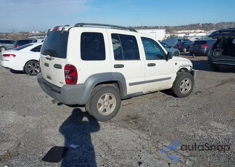 2005 Jeep Liberty Sport from USA, damaged, VIN 1J4GL48K05W509569